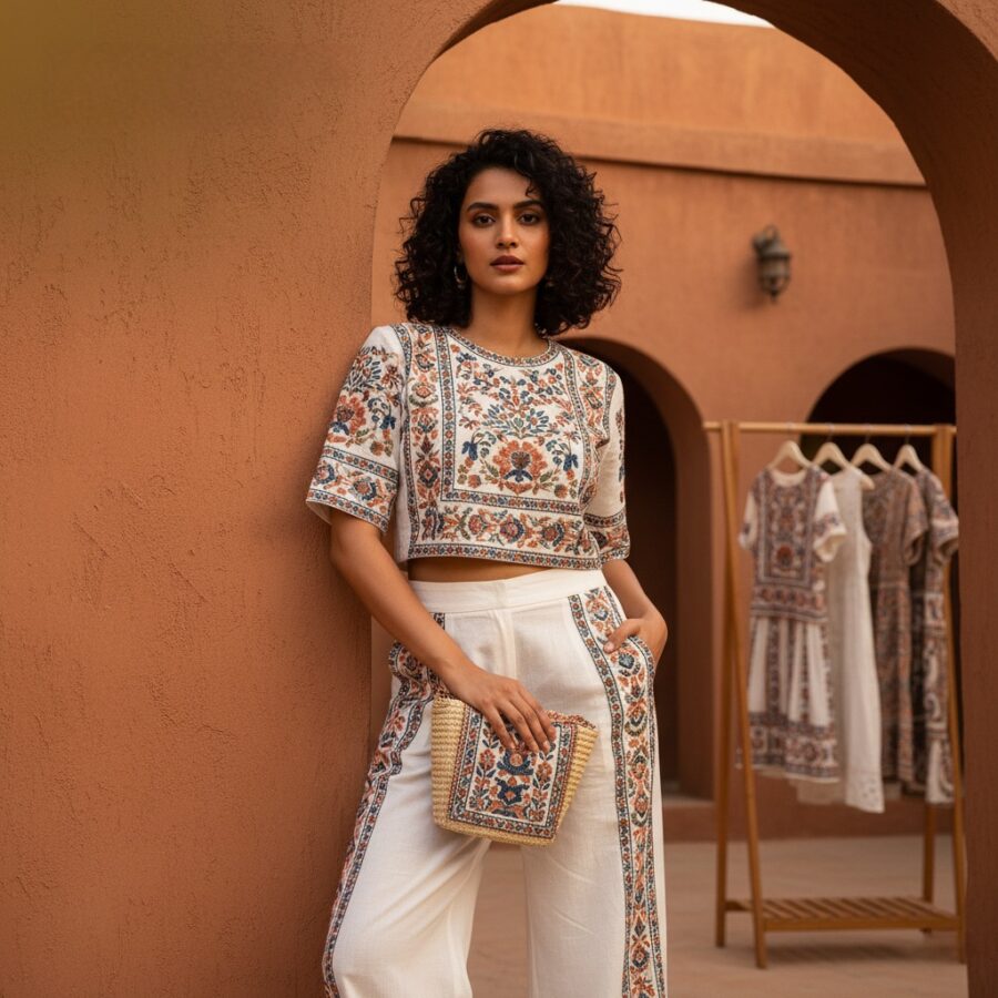 Embroidered Co-ord Sets