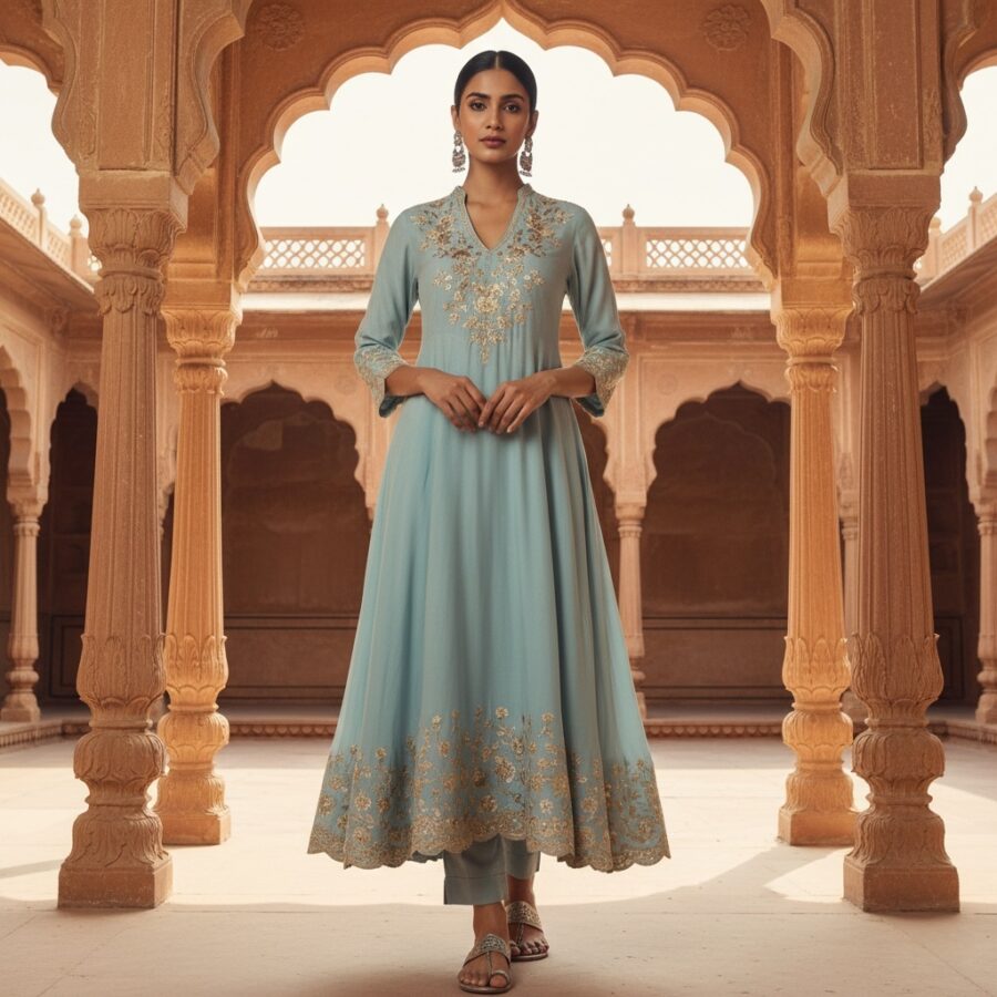 Embroidered Kurtas